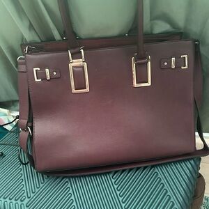 Apt. 9 Chic Burgundy Shoulder Bag